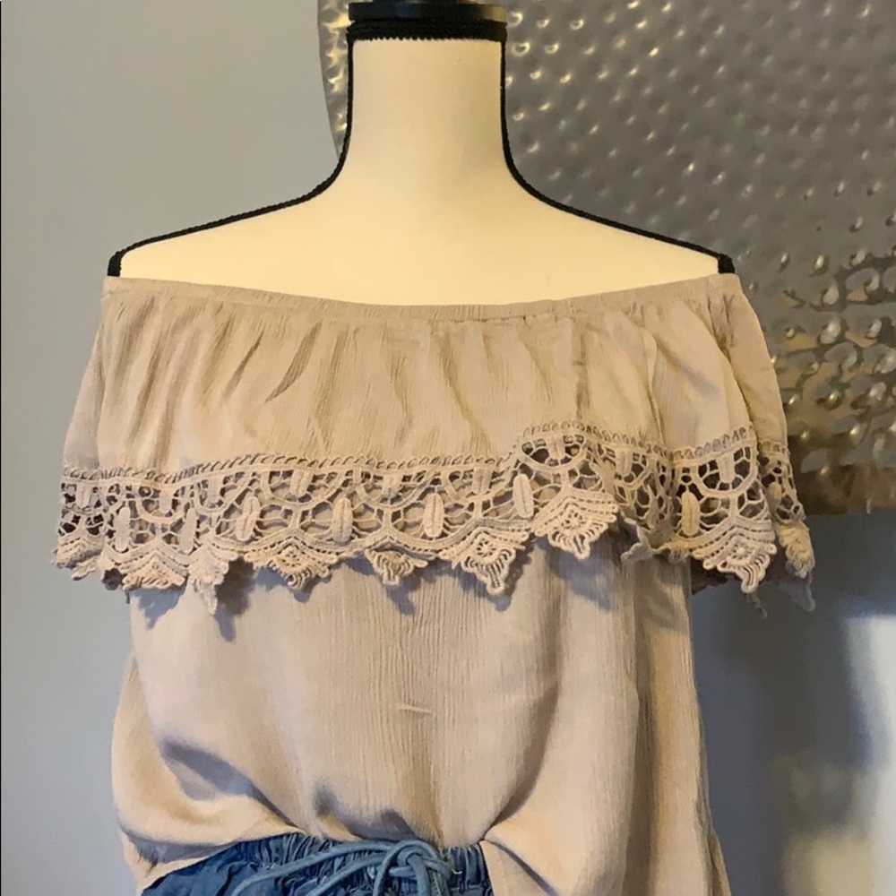 Off the shoulder top